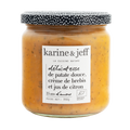 délicatesse de patate douce, crème de brebis, jus de citron bio - 350 g