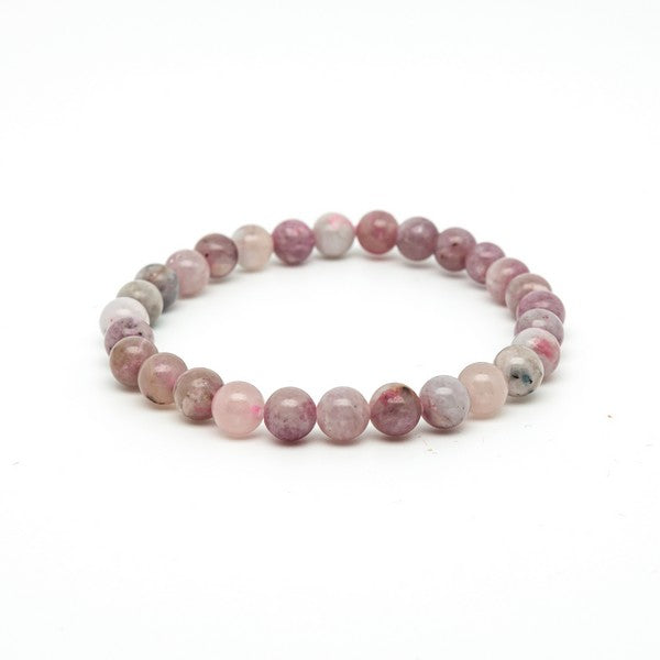 Bracelet adaptation tourmaline rose