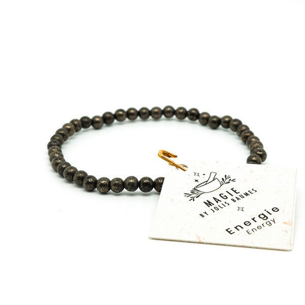 Bracelet energie pyrite
