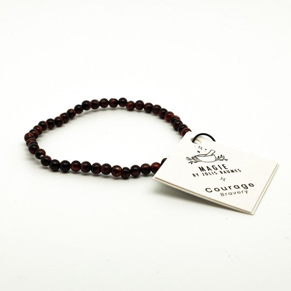 Bracelet courage oeil de taureau
