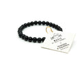 Bracelet equilibre obsidienne