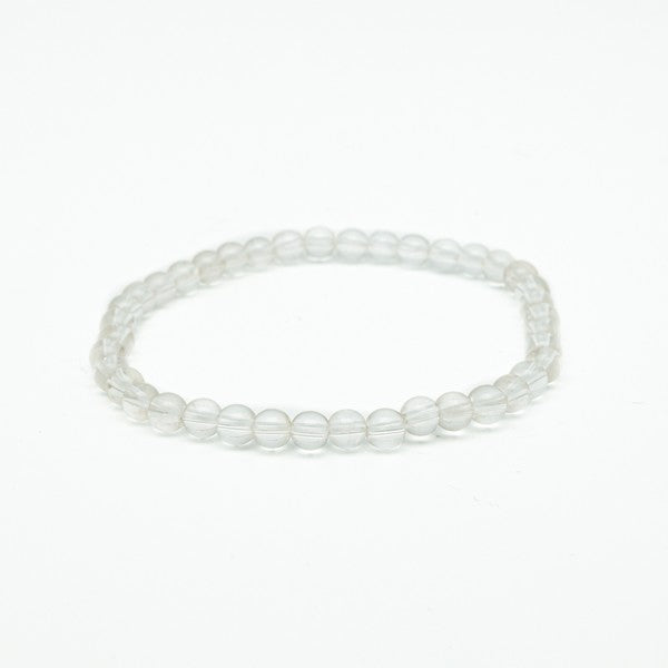 Bracelet méditation cristal de roche