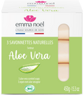Savonnettes aloe vera bio - 3 x 150 g