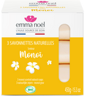 Savonnettes monoï bio - 3 x 150 g