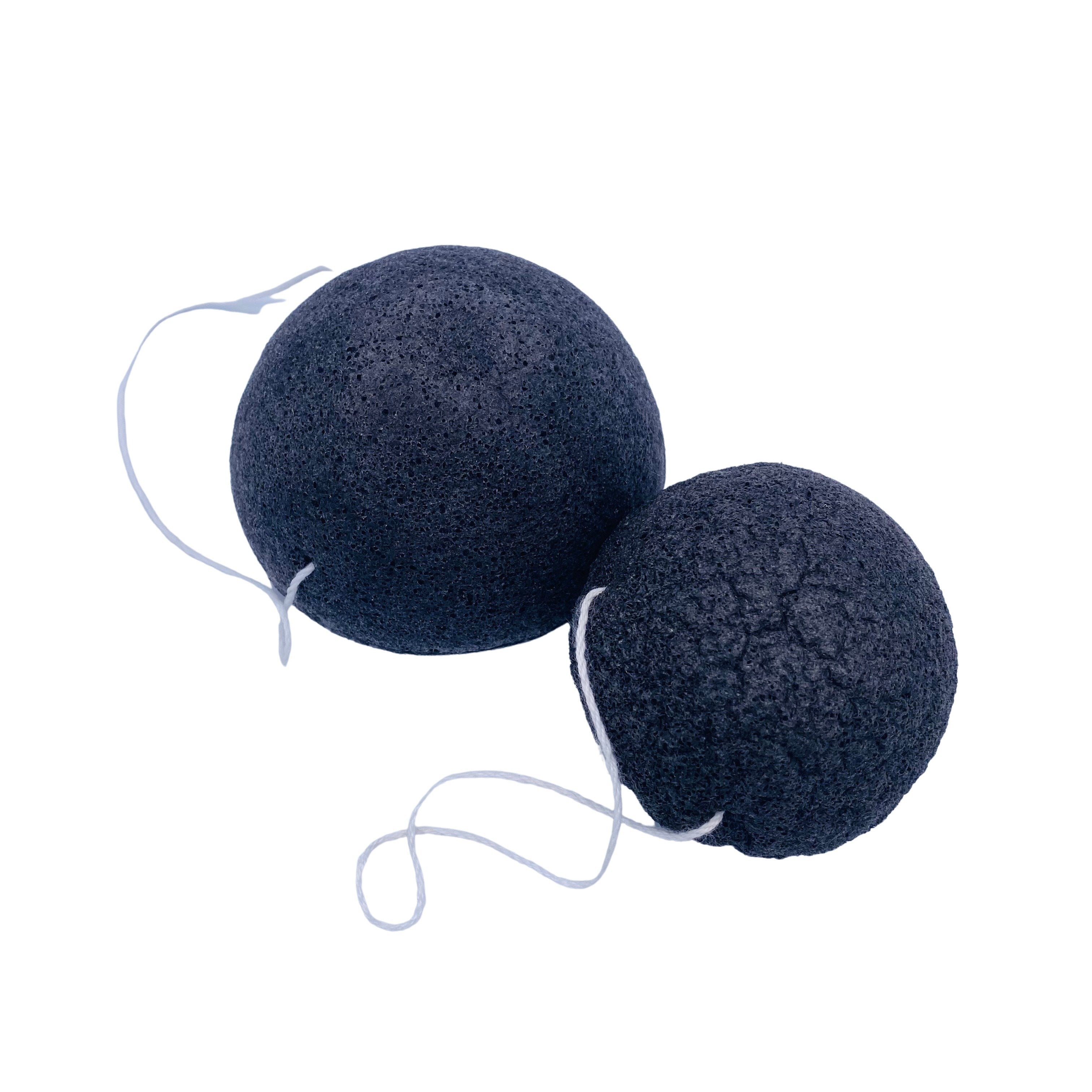 Eponge konjac noire charbon Vrac