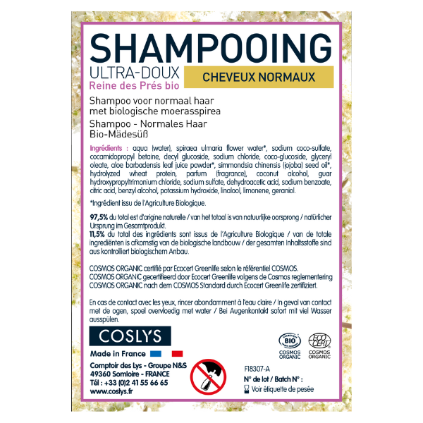 Etiquettes pour le shampooing cheveux normaux (rouleau) - x 50