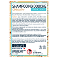 Etiquettes pour le shampoing douche céréales  (rouleau) - x 50