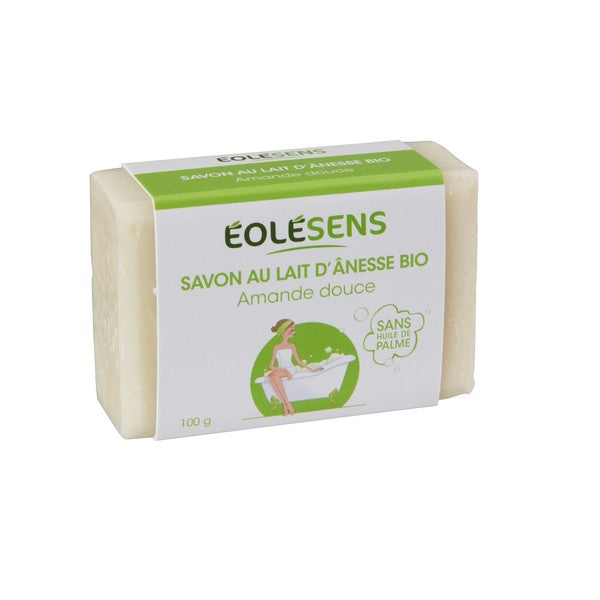 Savon lait d'ânesse amande douce bio - 100 g