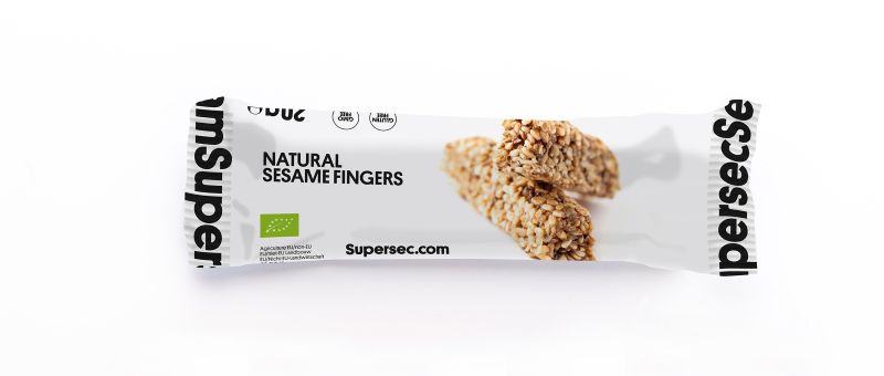 fingers nature sésame bio (prèt à vendre) - 20 g x 40
