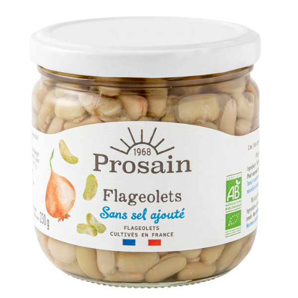 Flageolets bio et sans sel ajouté - 345 g