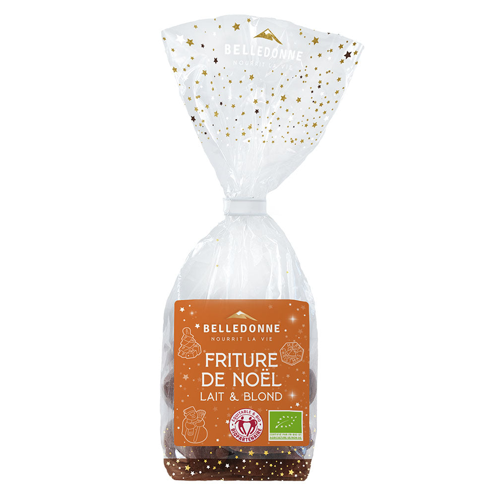 Friture de noël lait blond bio - 120 g