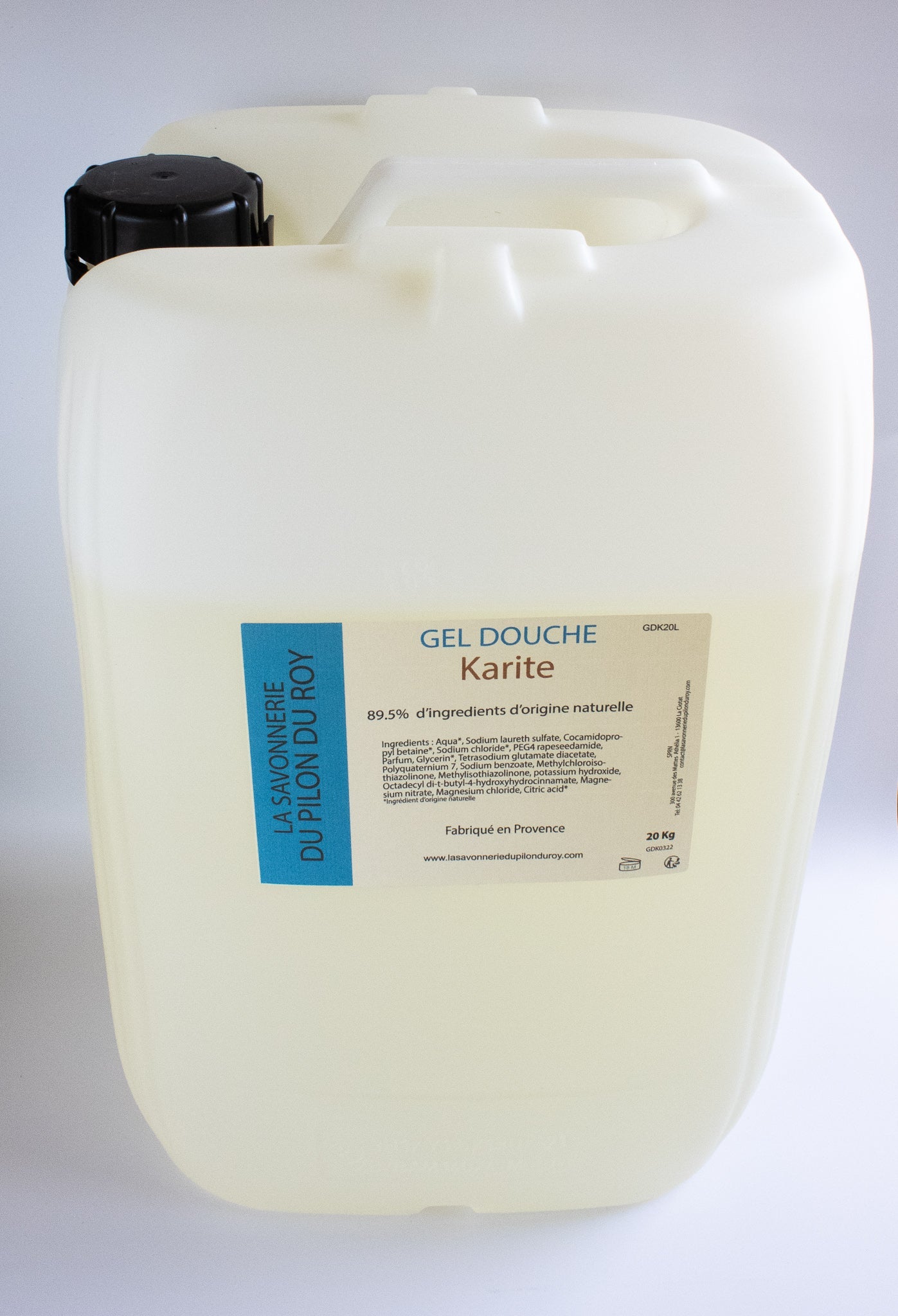 Gel douche karité Vrac - 20 kg