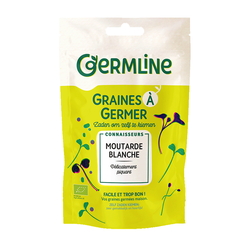 Graines à germer moutarde bio (origine Italie) - 100 g
