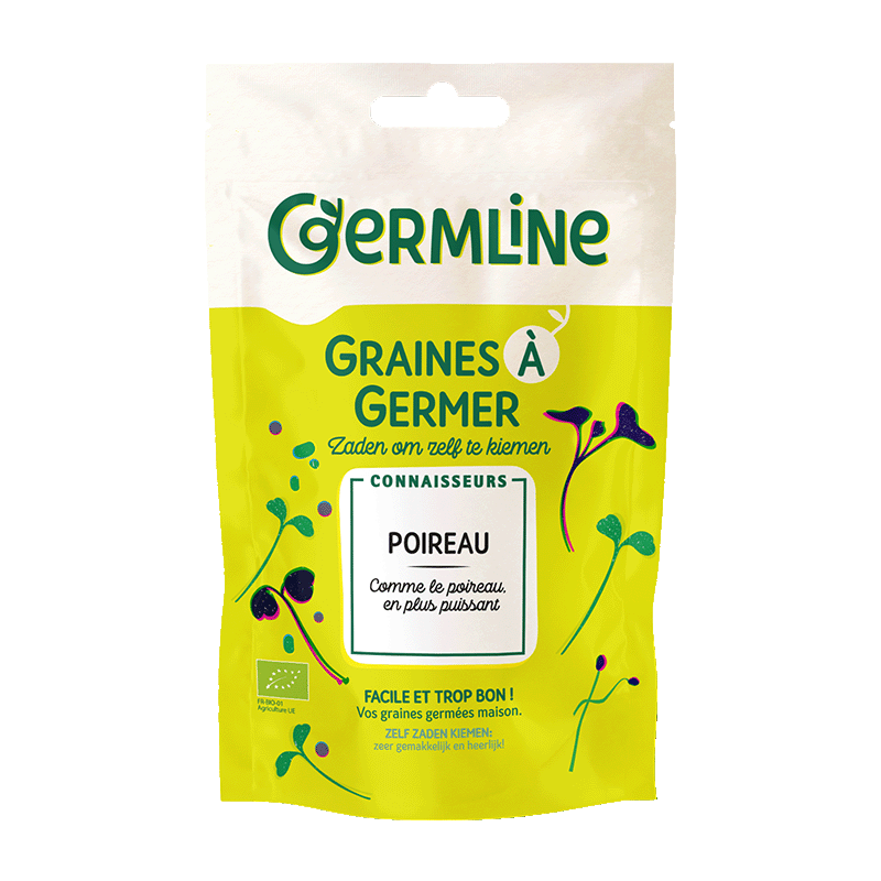 Graines à germer poireau bio (origine Italie) - 50 g