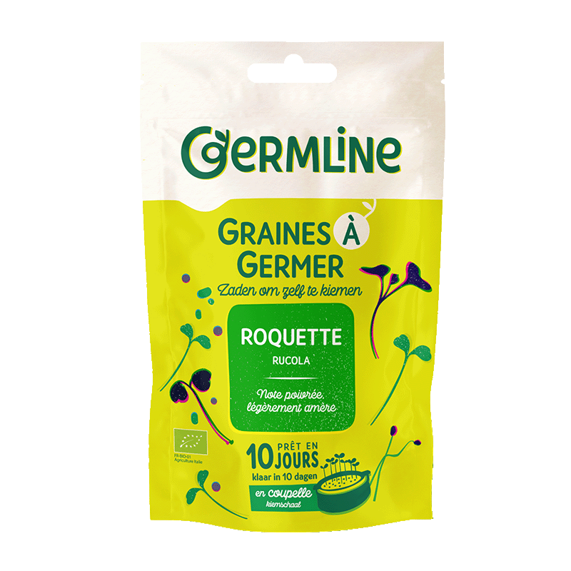 Graines à germer roquette bio (origine Italie) - 100 g