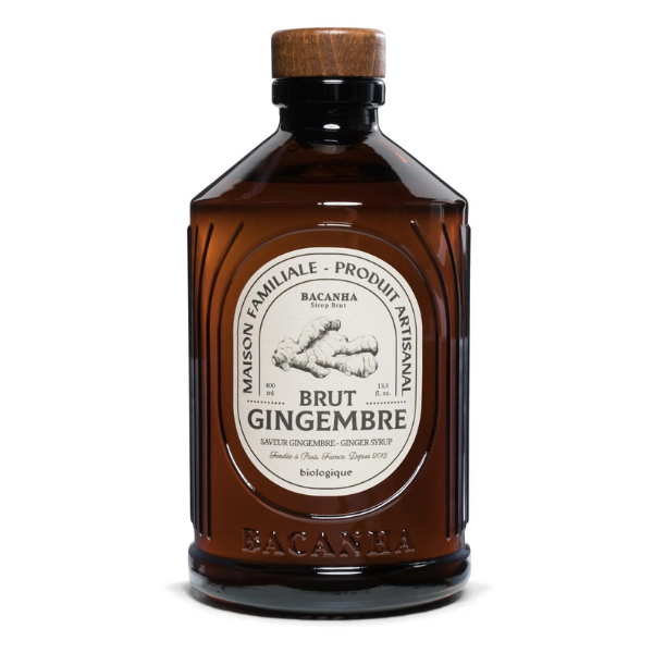 Sirop gingembre brut bio - 400 ml