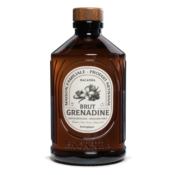 Sirop saveur grenadine brut bio - 400 ml