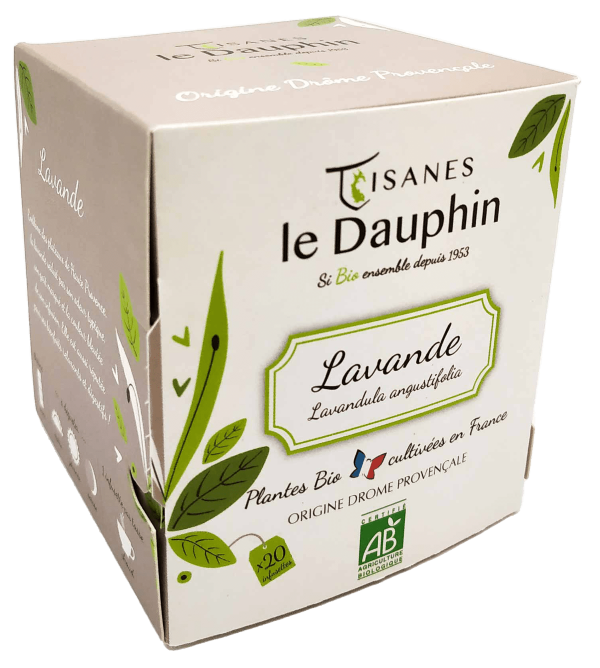 Infusion bio lavande origine drôme (origine France) - 20 infusettes
