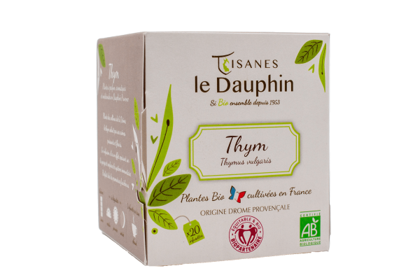Infusion bio thym origine dr√¥me (origine France) - 20 infusettes