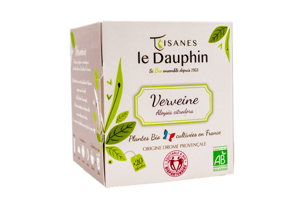 Infusion bio verveine origine dr√¥me (origine France) - 20 infusettes