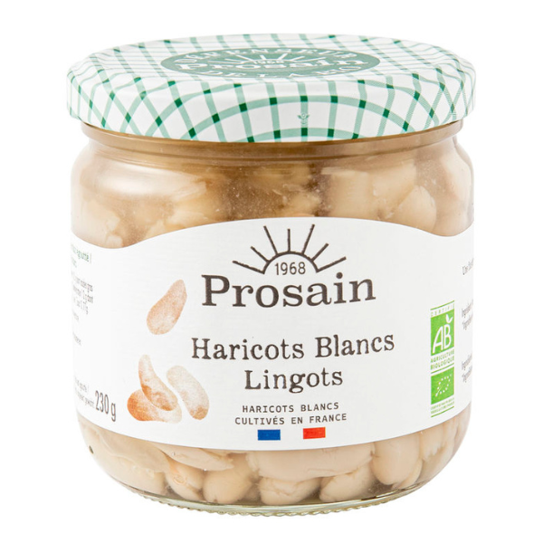 Haricots blancs lingots bio - 345 g