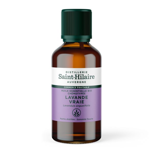 Huile essentielle de lavande vraie bio ffl - 50 ml