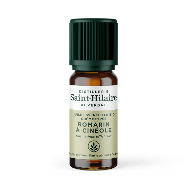 Huile essentielle de romarin cinéole bio - 10 ml