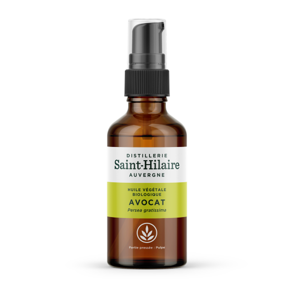 Huile végétale d'avocat bio - 50 ml