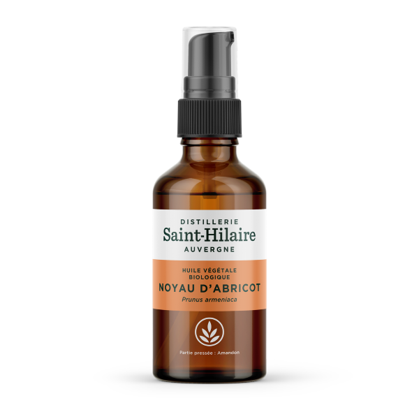 Huile végétale de noyau d'abricot bio - 50 ml
