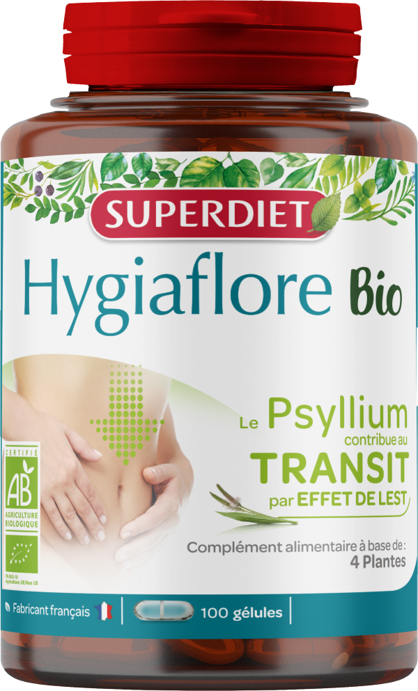 Hygiaflore psyllium bio - 100 gelules