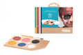 Kit de maquillage 6 couleurs arc en ciel