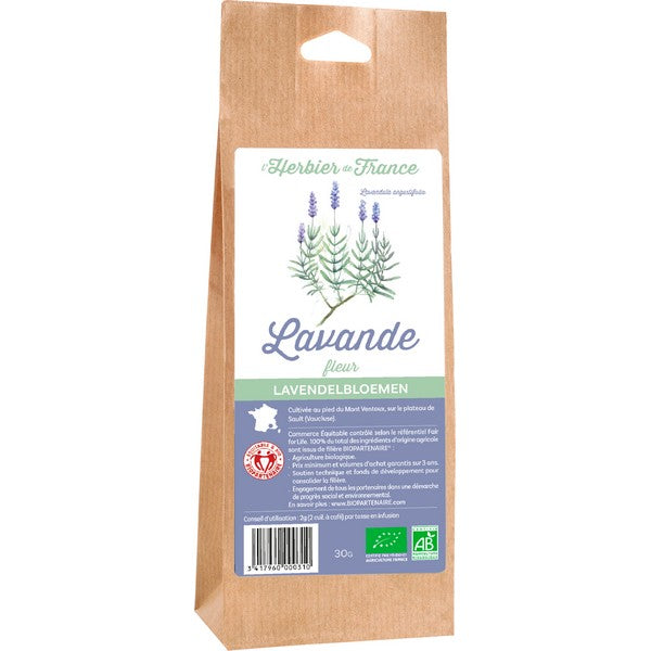 Fleur de lavande bio (origine France) - 30 g