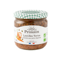 Lentilles vertes bio cuisinées aux petits légumes - 345 g