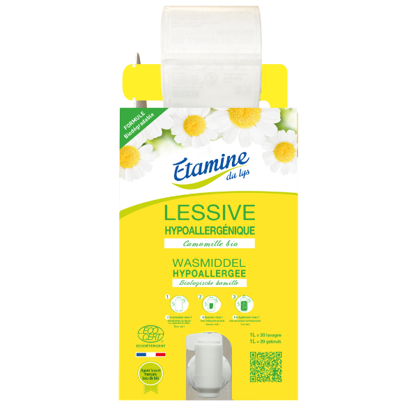 Lessive hypoallergénique camomille Vrac (bib nu) - 10 kg