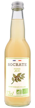 Infusion pétillante de maté (citron agrumes) - 33cL x 12