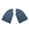 Manchons guidon courbé vélo adulte bleu marine (anti froid anti pluie) - Par paire