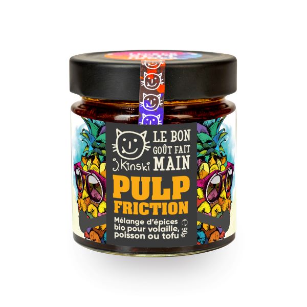 Epices pulp friction bbq sucré/salé bio (ananas, mangue) - 90 g