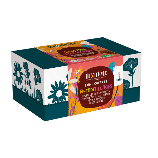 Mini coffret enfantillages - 40 infusettes