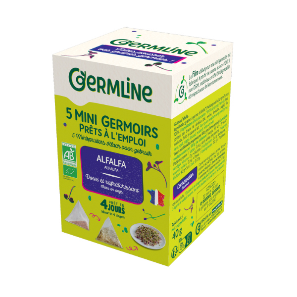 Mini germoirs alfalfa bio - 40 g