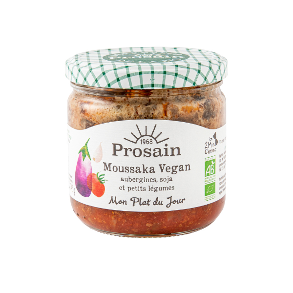 Moussaka vegan aux aubergines et au soja bio - vegan - 345 g