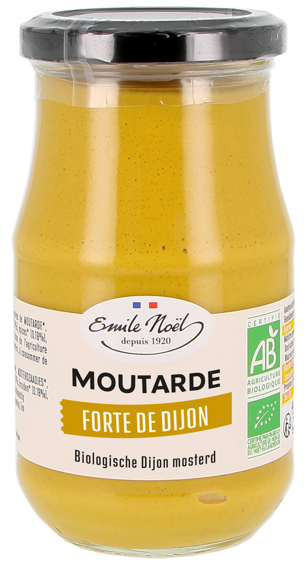 Moutarde forte de dijon bio - 200 g