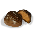 Escargots praliné enrobés de chocolat noir bio Vrac - 54 pièces