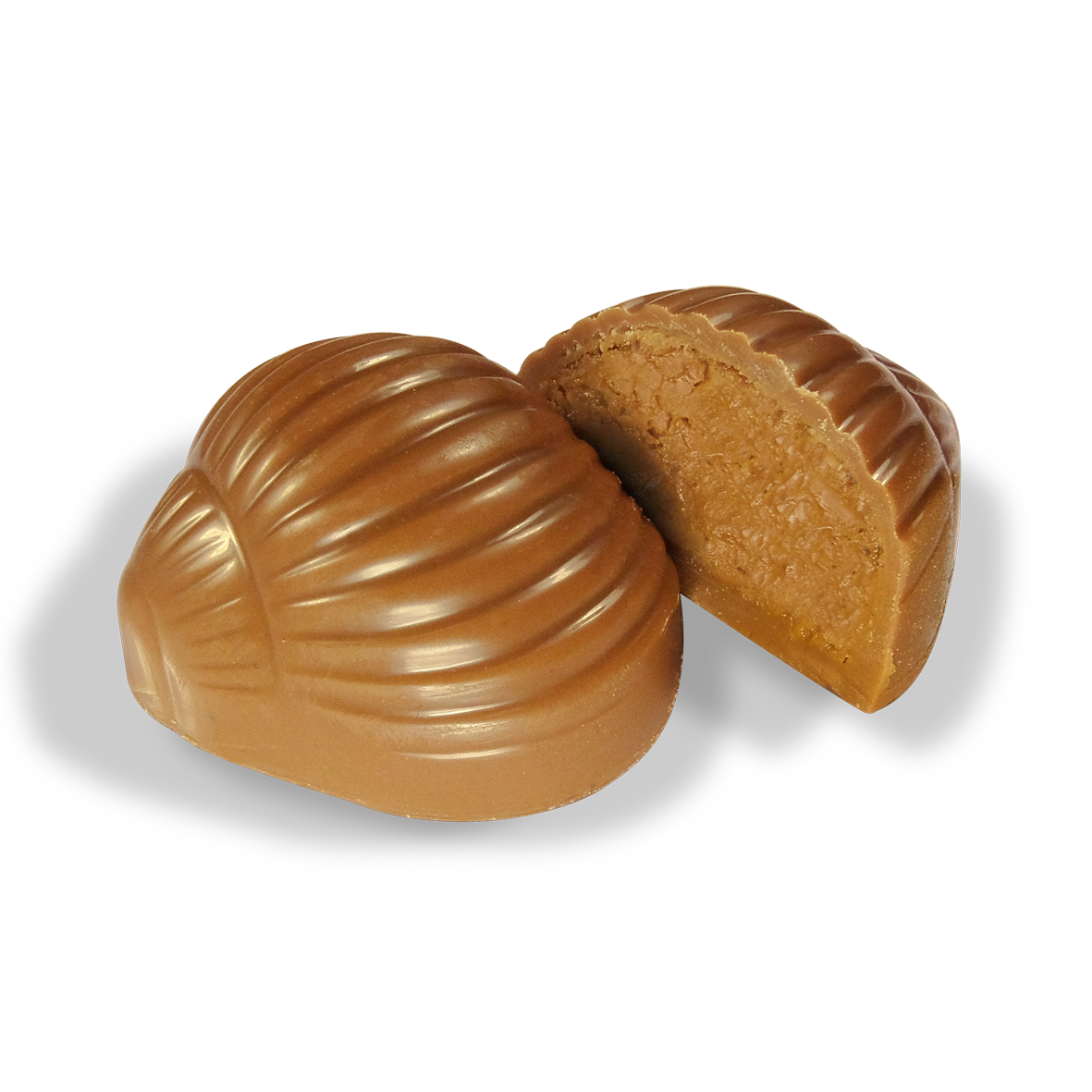 Escargots praliné enrobés de chocolat au lait bio Vrac - 54 pièces