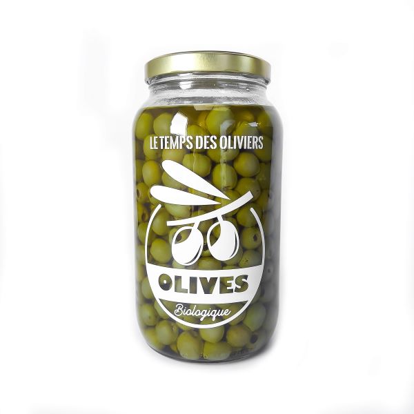 Olives nocellara dénoyautées bio Vrac (origine Italie) - 2.6 kg