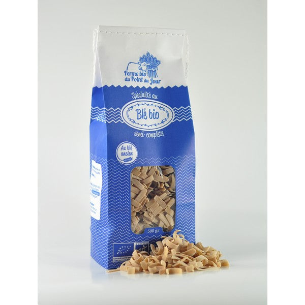 Nouille blé ancien semi complet bio - 500 g