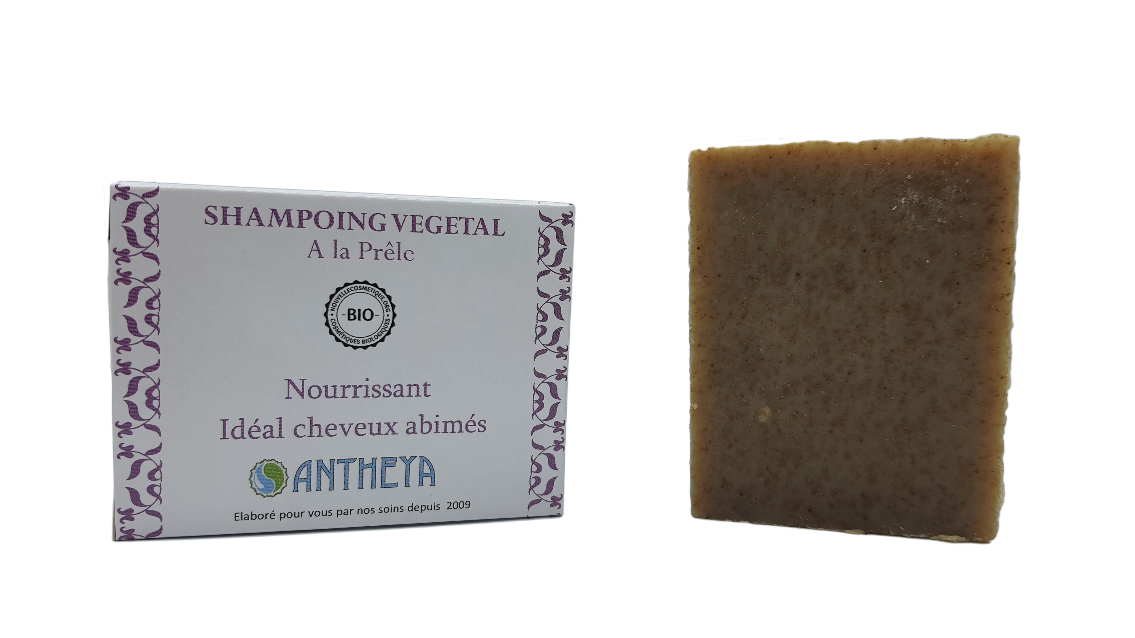 Shampoing solide à la prèle - nourrissant et réparateur (boîte) - 100 g