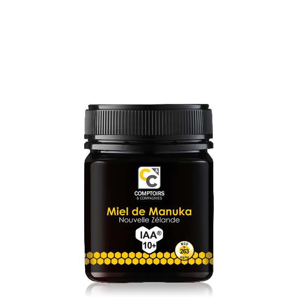 Miel de manuka iaa10+ (mgo 263) (origine  Nouvelle zélande) - 250 g
