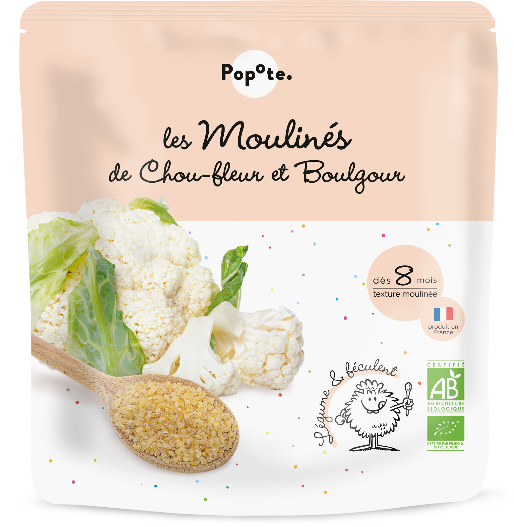 Les moulinés chou-fleur boulgour - 180 g