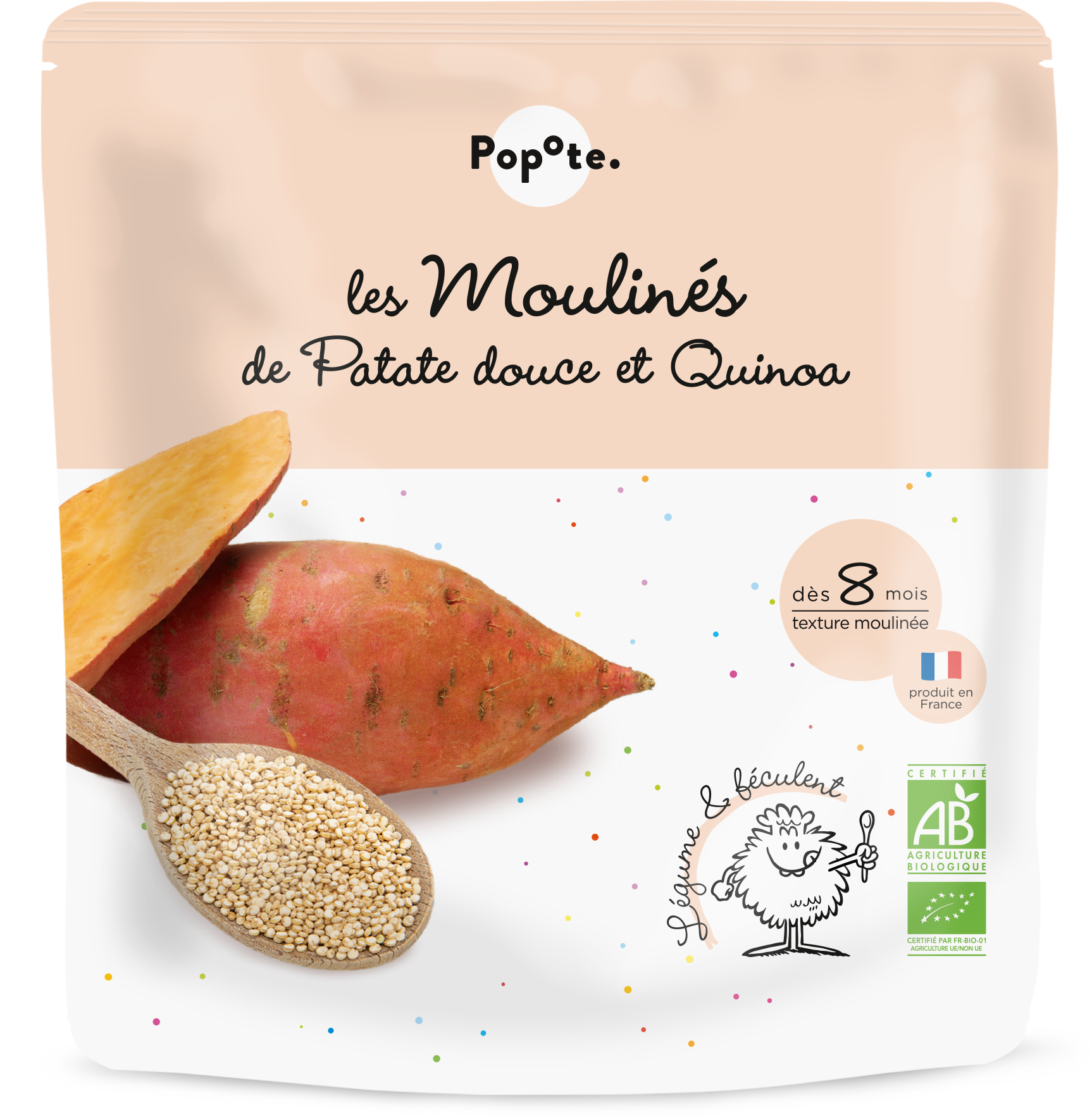 Les moulinés patate douce quinoa - 180 g