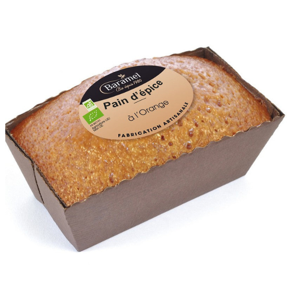 Pain d'épice à l'orange bio - 300 g